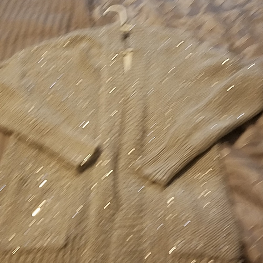 Express gray sparkles sweater